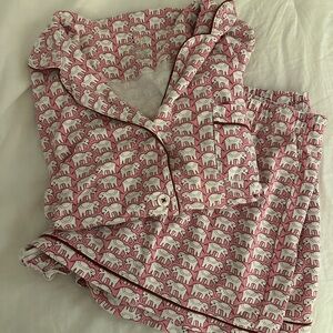 Roller Rabbit Elephant Pajama Set